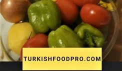 Turkish Stuffed Green Peppers: Meatless and Savory Turkish Stuffed Green Peppers: Meatless and Savory