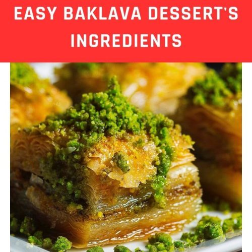 "baklava desserts ingredients"